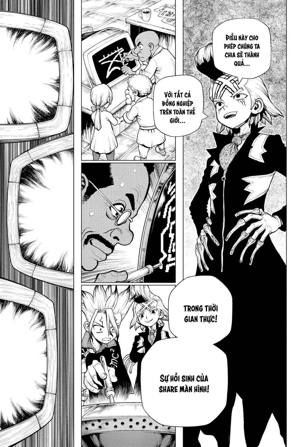 dr.stone - hồi sinh thế giới chapter 218 22