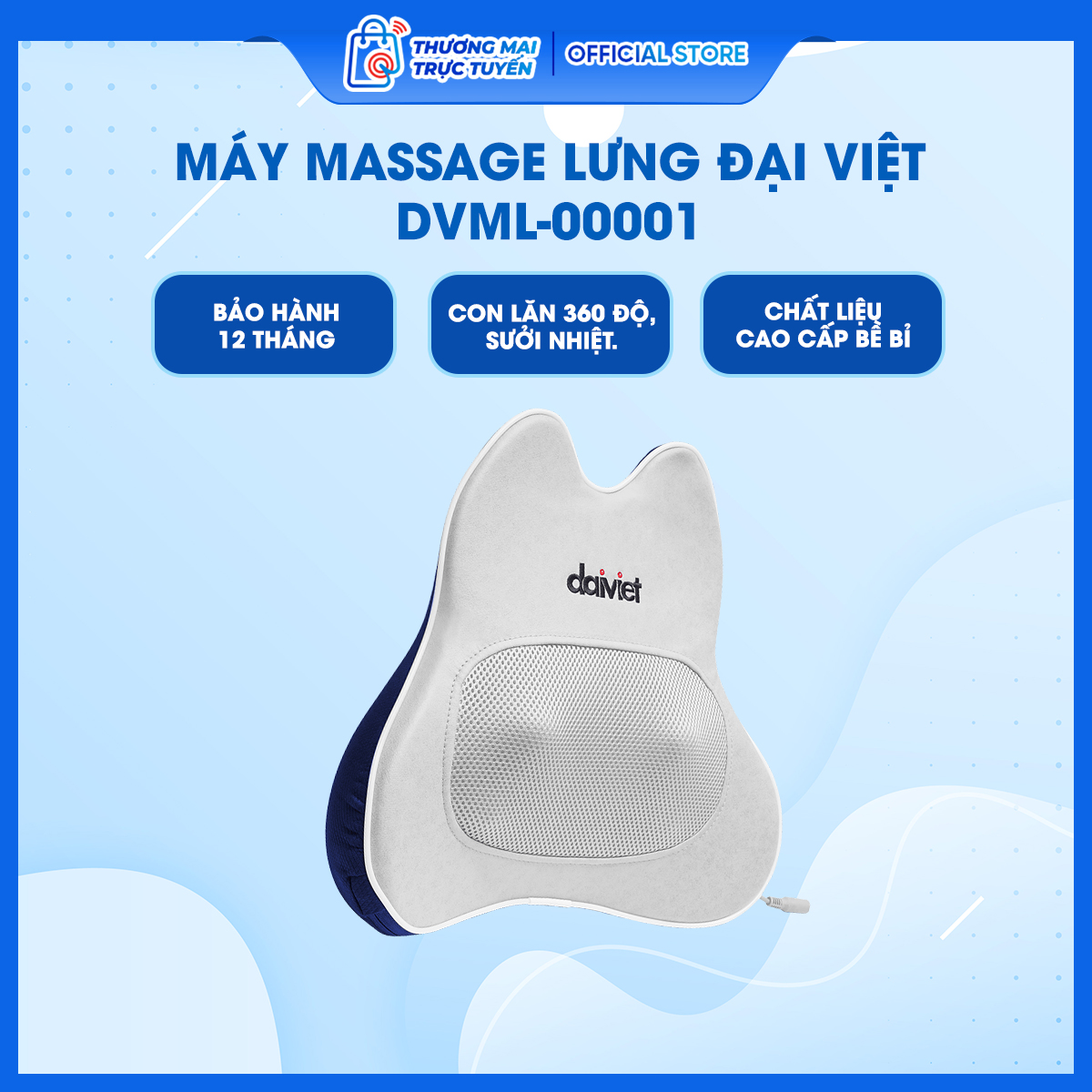 Máy Massage Lưng Đại Việt DVML-00001