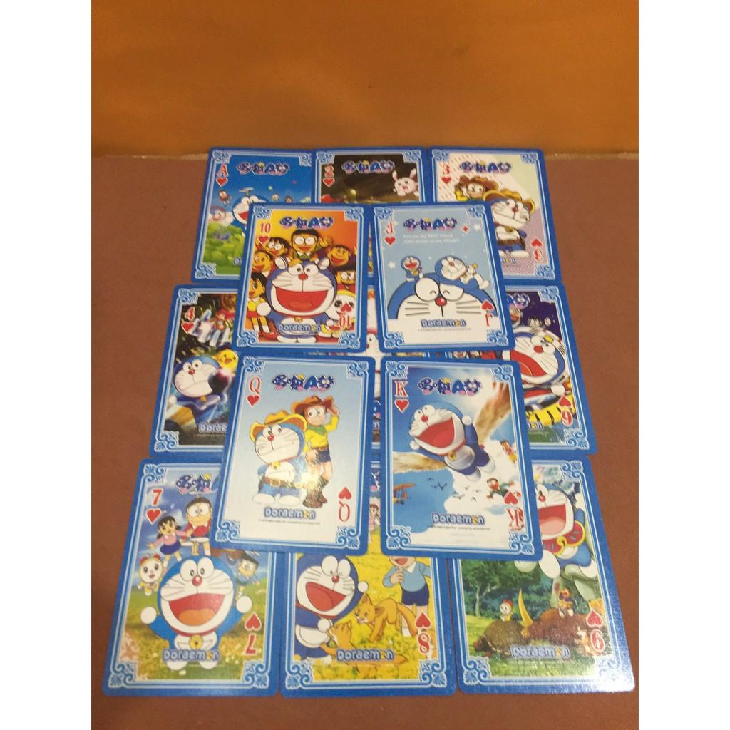 Bộ 54 lá bài doraemon loại tốt kéo búa bao