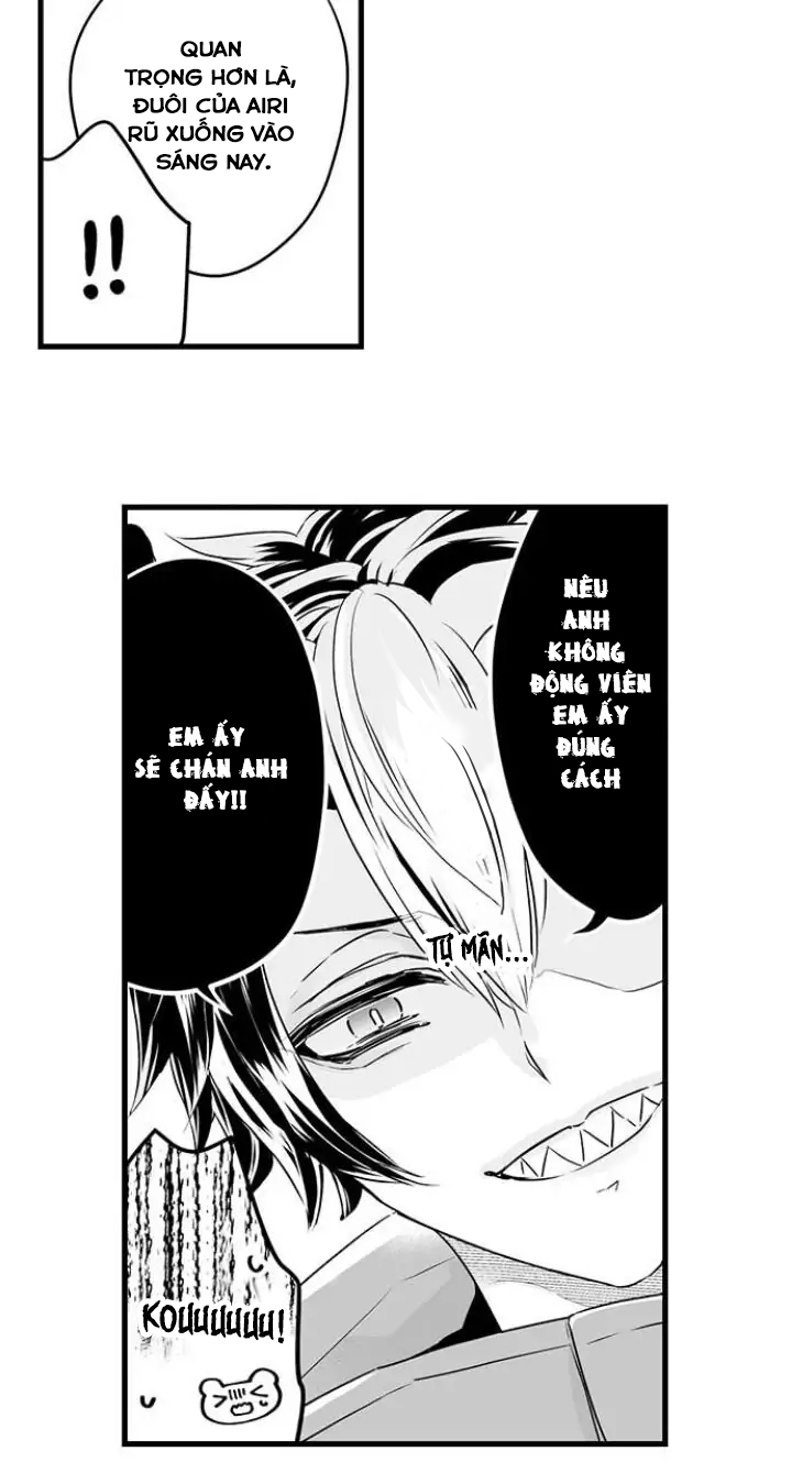 âu yếm đầu ngực của chàng gấu trong kỳ ngủ đông chapter 43 25