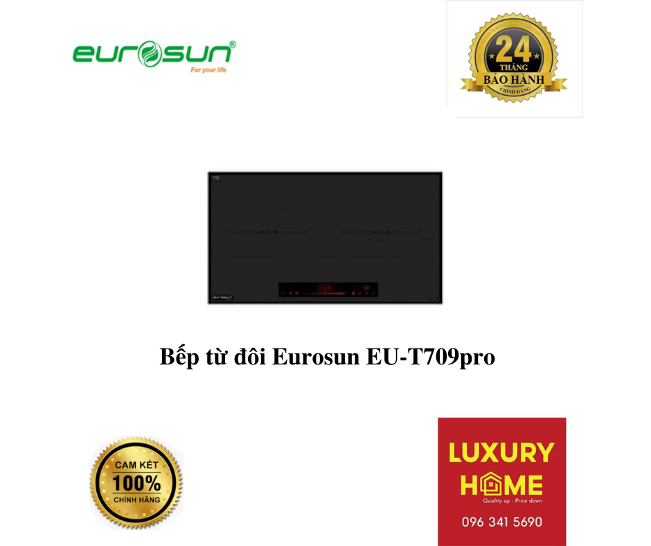 Bếp từ đôi Eurosun EU-T709pro - Hàng chính hãng