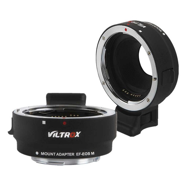 Ngàm Chuyển Auto Focus Viltrox EF-EOS M Cho Canon EOS M - Hàng Chính Hãng