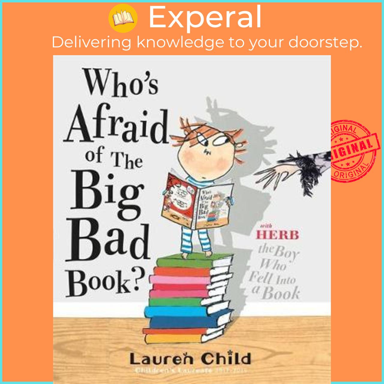 Sách - Who's Afraid of the Big Bad Book? by Lauren Child