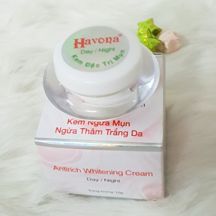 Kem Ngừa Mụn Ngừa Thâm Trắng Da Havona E7