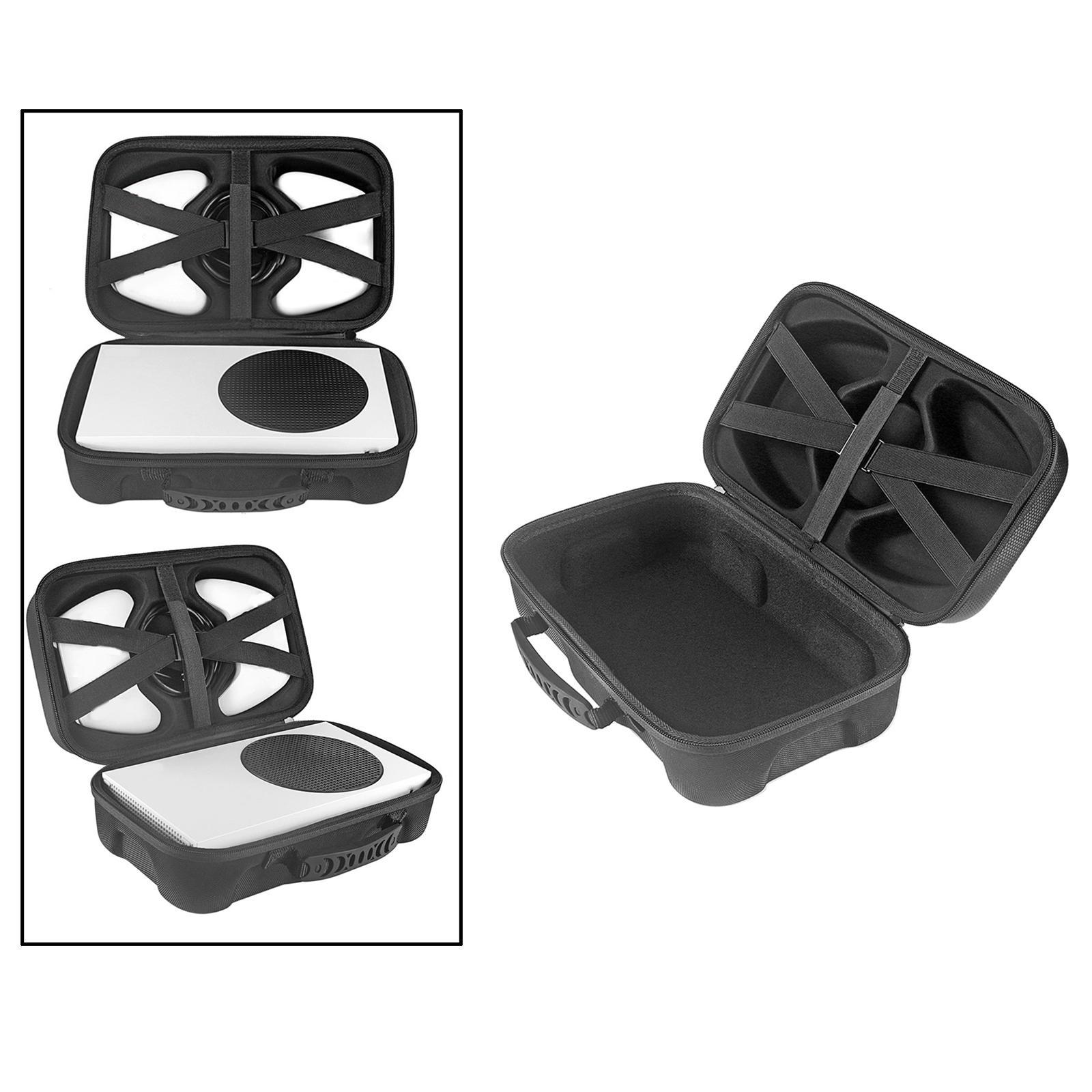 Game Console Travel Bag Carrying Case Storage Pockets for Series S