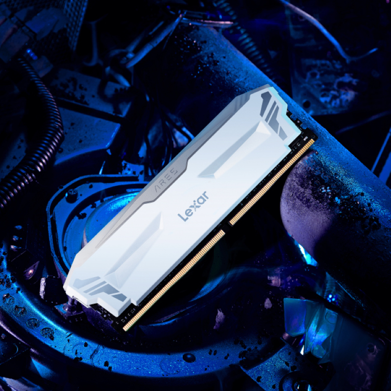 Ram máy tính 16GB/ 32GB Lexar ARES RGB DDR4 3600Mhz, Điều chỉnh RGB sống động, Bảo hành 5 năm - Hàng chính hãng