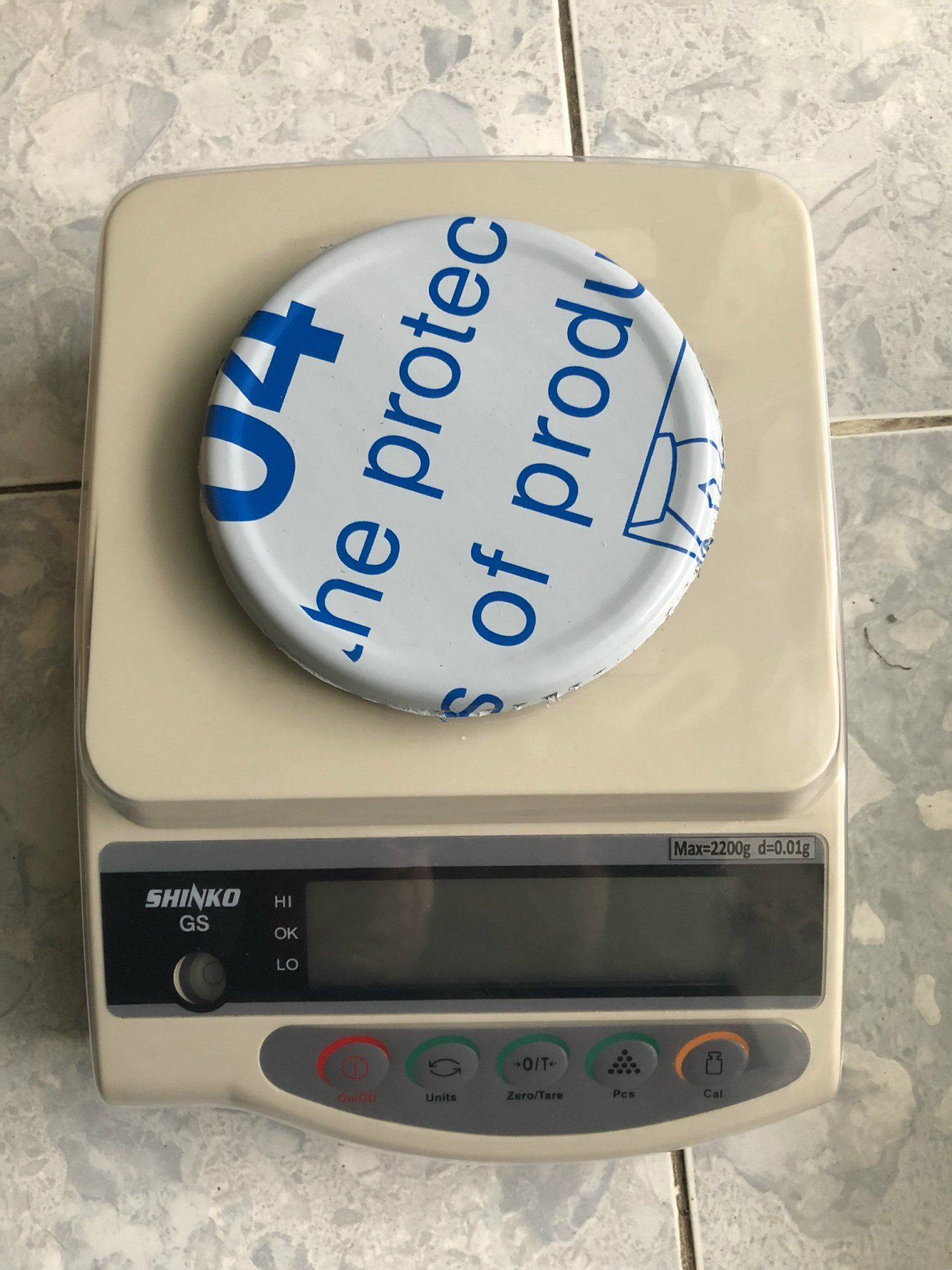 Cân Điện Tử GS SHIKO 2200 g 0.01 g