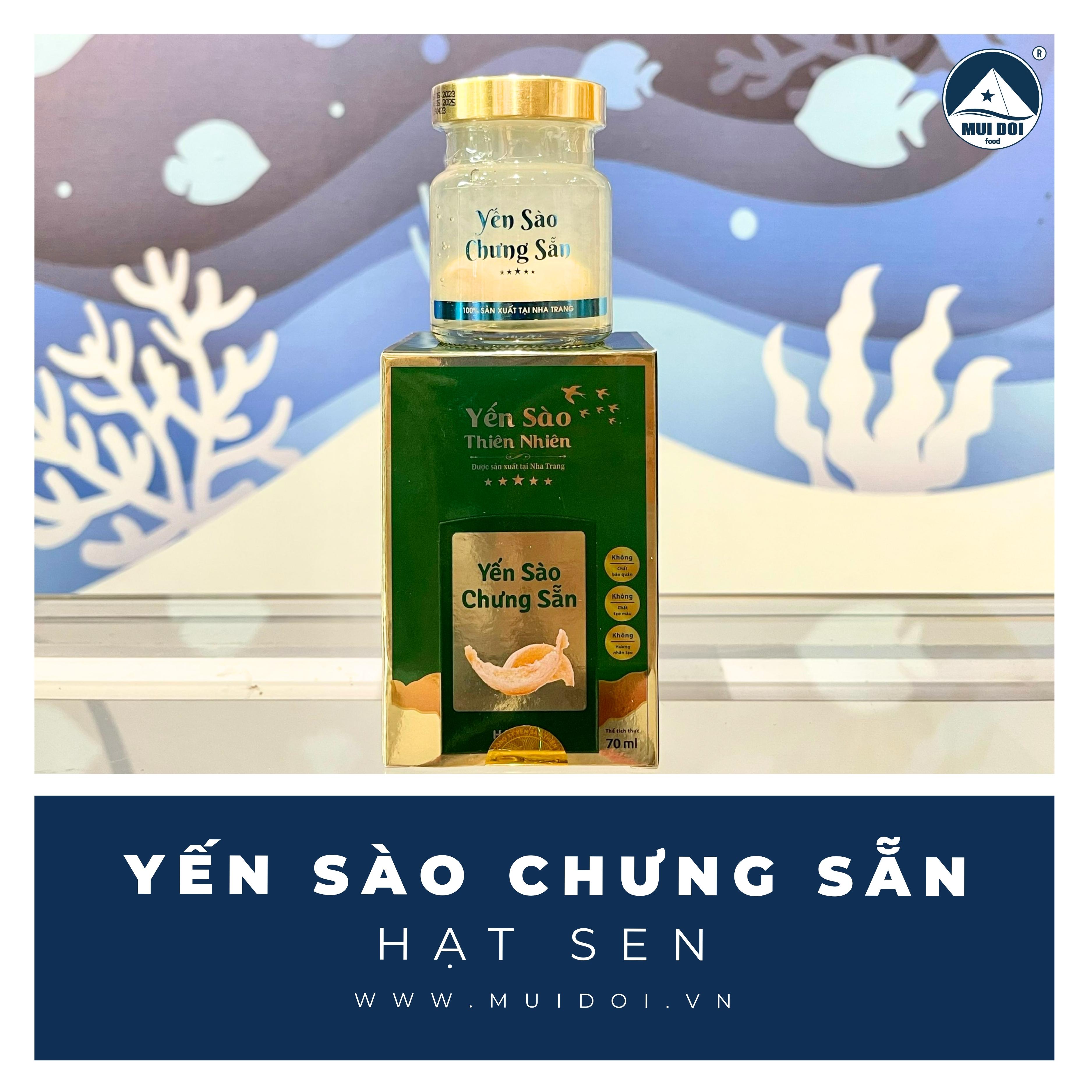 Yến Sào Chưng Sẵn - Hạt Sen