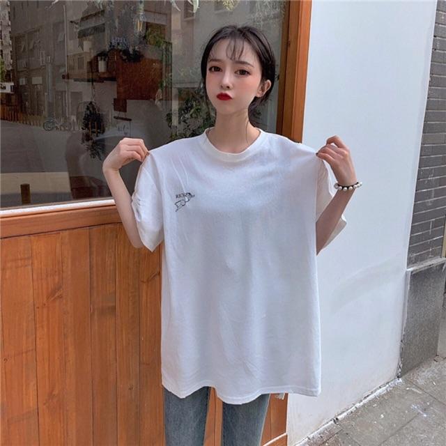 Áo thun tay lỡ form rộng