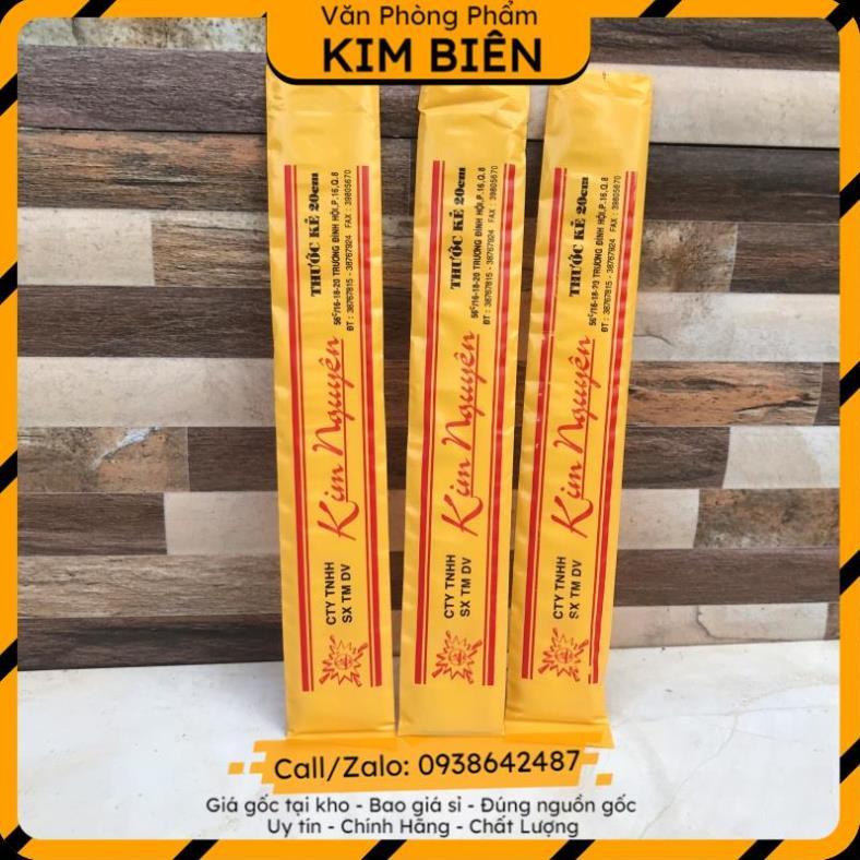 ️sỉ vpp,sẵn hàng️ THƯỚC 20CM KIM NGUYÊN CỨNG - VPP Kim Biên