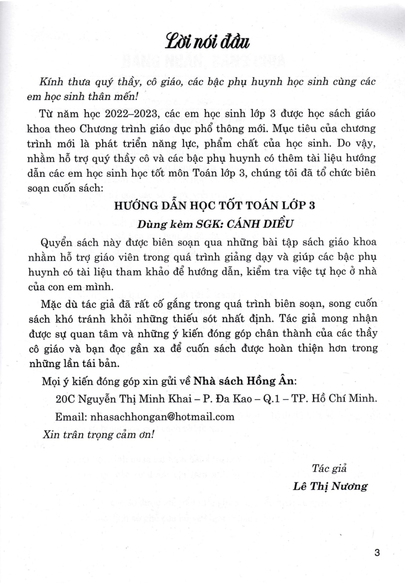 Hướng Dẫn Học Tốt Toán Lớp 3 (Dùng Kèm SGK Cánh Diều) (HA)