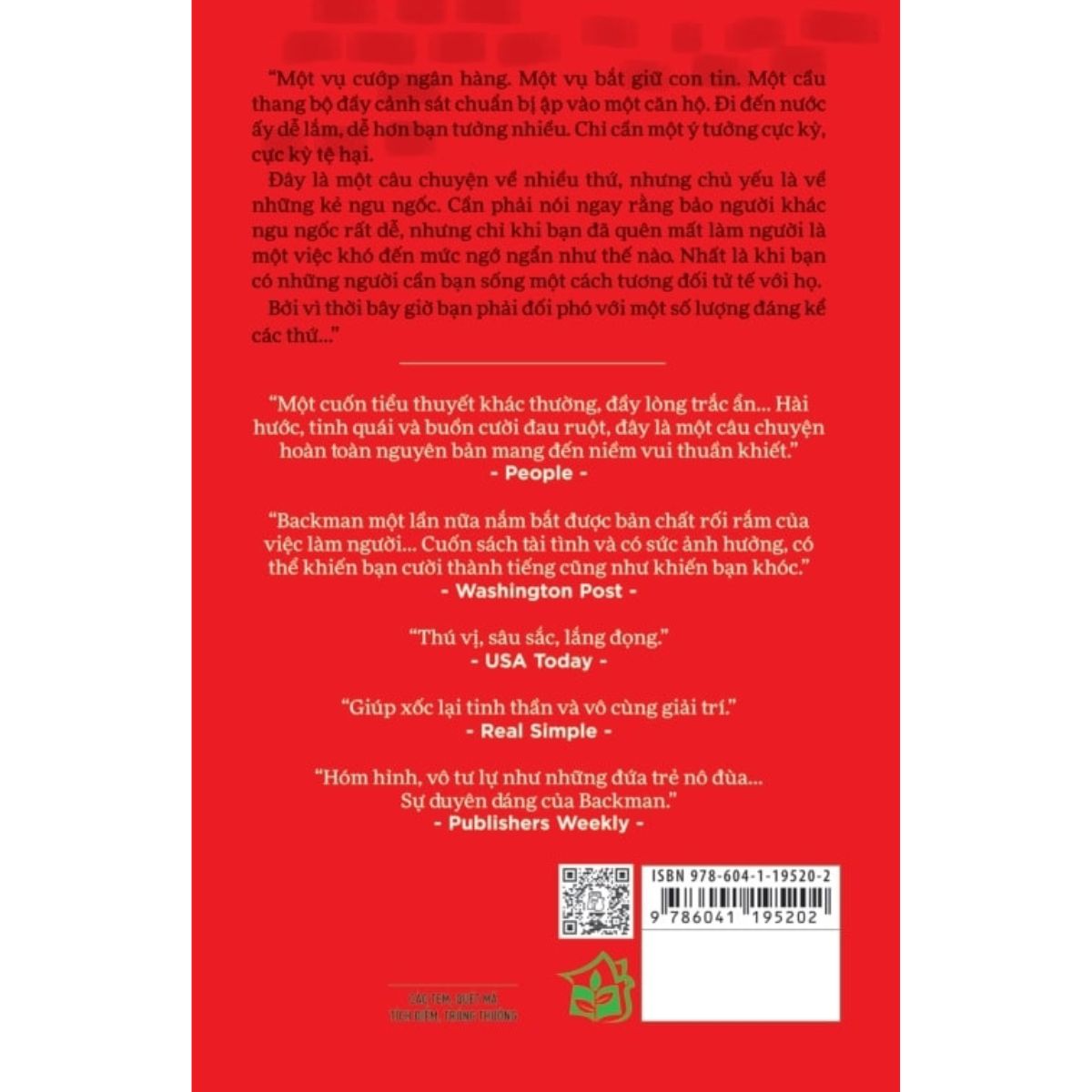 Những Kẻ Âu Lo - Fredrik Backman , trẻ