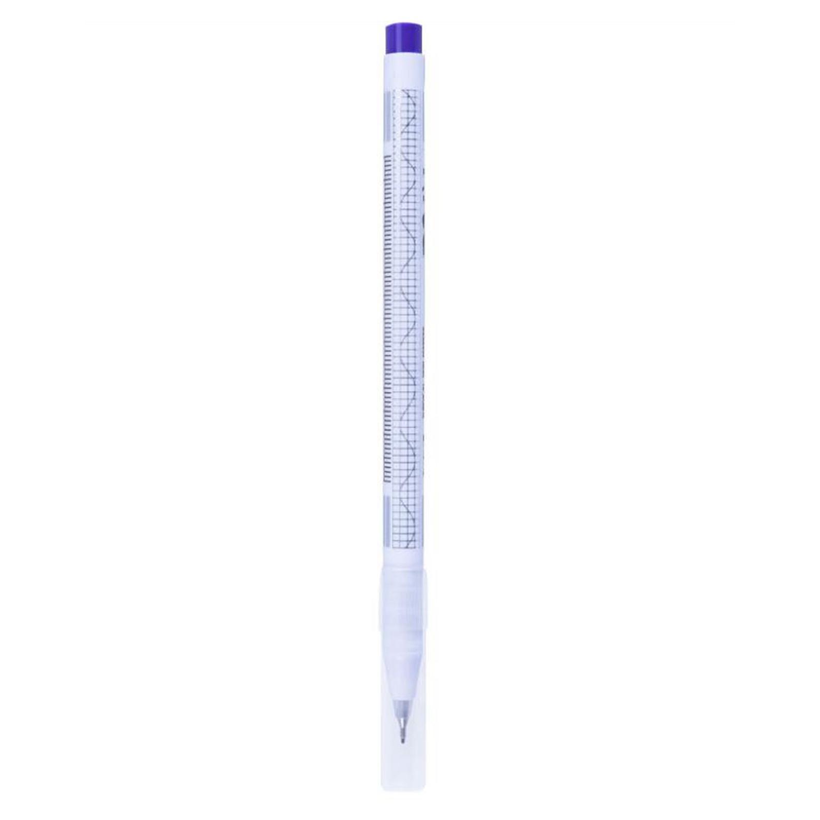 10x Skin Marker Pen with Paper Ruler for Skin Lips Single Head Pen