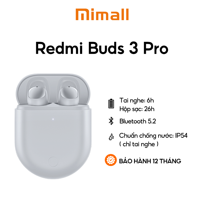 Tai nghe không dây Redmi Buds 3 Pro - Hàng Chính Hãng