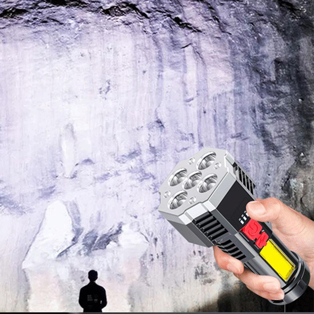 COB Flashlight USB Rechargeable   Outdoor  Cycling