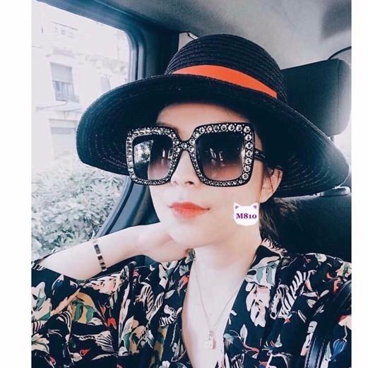 KÍNH RÂM VUÔNG SANG CHẢNH GM CAO CẤP ĐÍNH ĐÁ VIỀN HOTTREND