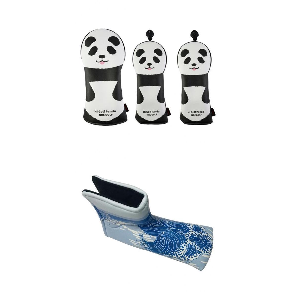 Pack of  Club Head Cover Blade Putter Headcover Guards Covers Accessories