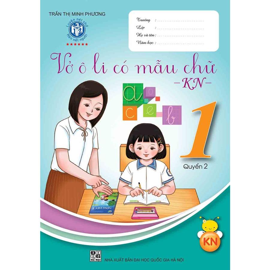 Combo bộ vở ô li lớp 1 - Bộ Kết nối tri thức