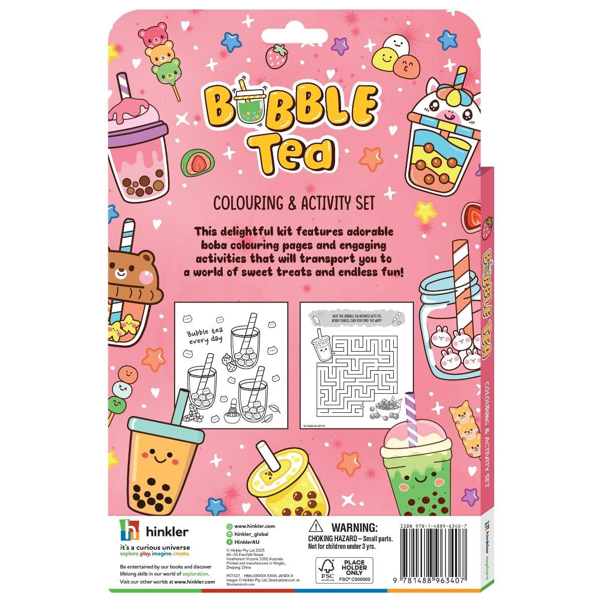 Sách Bubble Tea Colouring & Activity Set