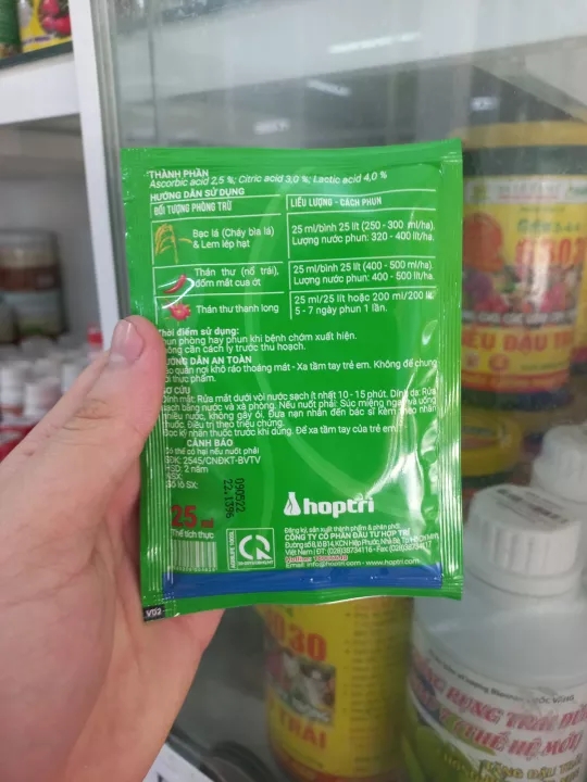 Thuốc trừ bệnh hữu cơ AgriLife 100SL 25ml