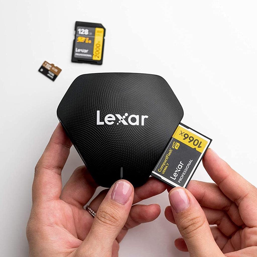 Đầu đọc thẻ Lexar Professional Multi Card 3 in 1 USB 3.1 Reader, Hàng nhập khẩu