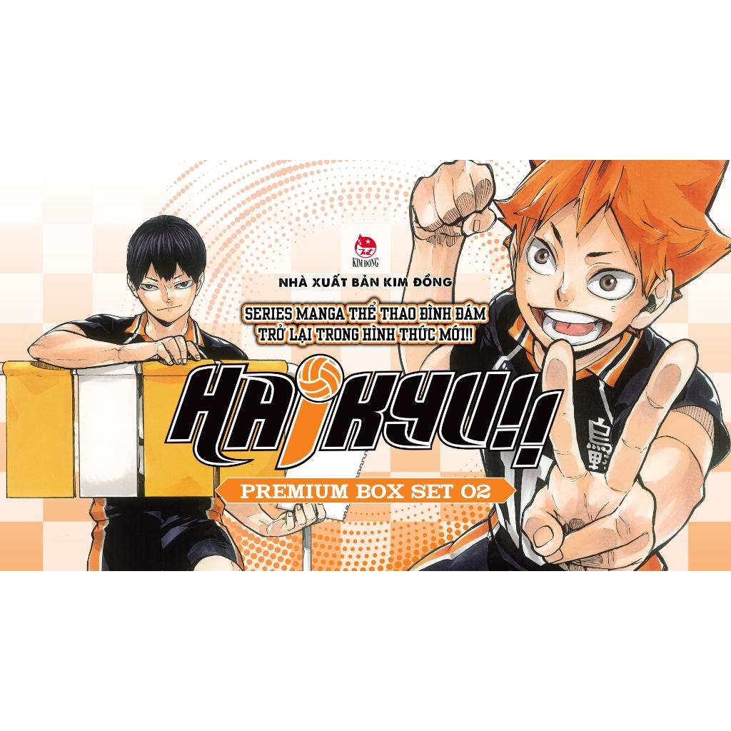 Haikyu!! Premium Boxset 2  Tặng Kèm 2 Set Bookmark PVC + 1 Hộp Bìa Áo Box - Bản Quyền