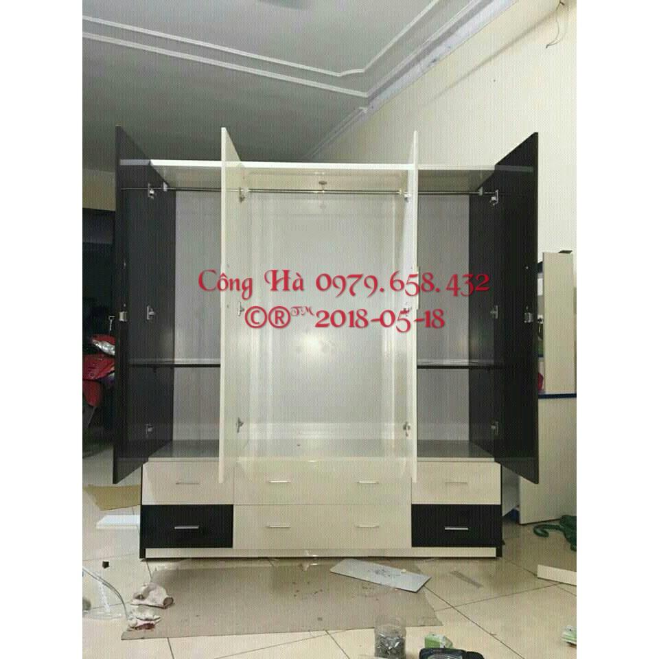 TỦ NHỰA 4 BUỒNG ĐỒNG GIÁ