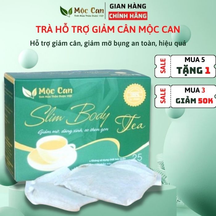 Combo 3 hộp Trà hỗ trợ giảm cân cấp tốc Sim body tea 25 túi lọc