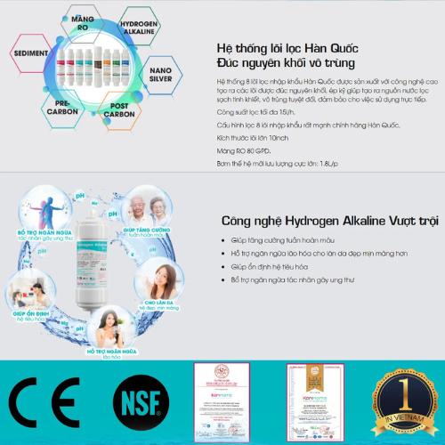 Máy Lọc Nước Karofi Korihome WPK-938 – Lọc Kép X2, 8 Lõi Nguyên Khối Cao Cấp, Công Nghệ Hydrogen Alkaline - Hàng Chính Hãng