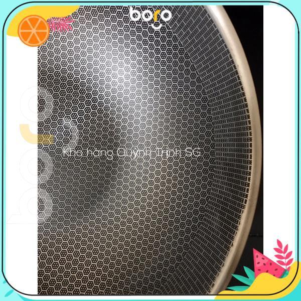 CHẢO CHỐNG DÍNH CHẢO VÂN TỔ ONG SÂU LÒNG INOX SIZE 32 CM HÀNG CAO CẤP