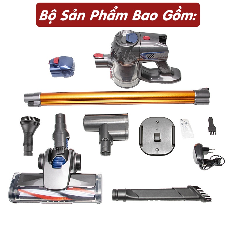 Máy hút bụi cầm tay không dây Teki H1 Pro Hàng chính hãng