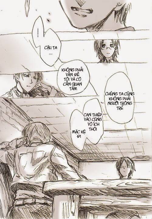 đại chiến titan - doujinshi levieren chapter 16 8