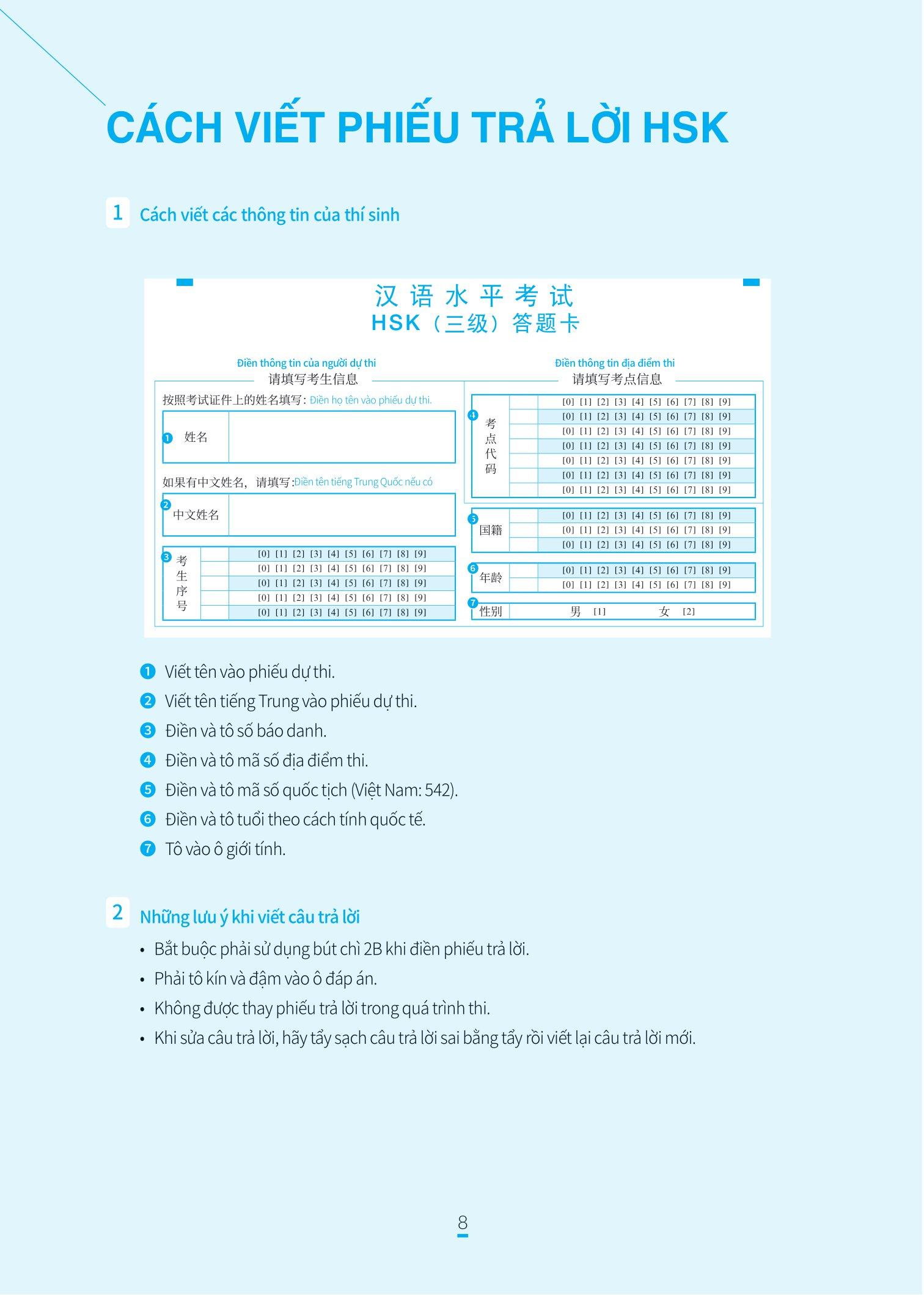 Chinh Phục Đề Thi HSK 3 (Kèm Giải Thích Ngữ Pháp Chi Tiết)