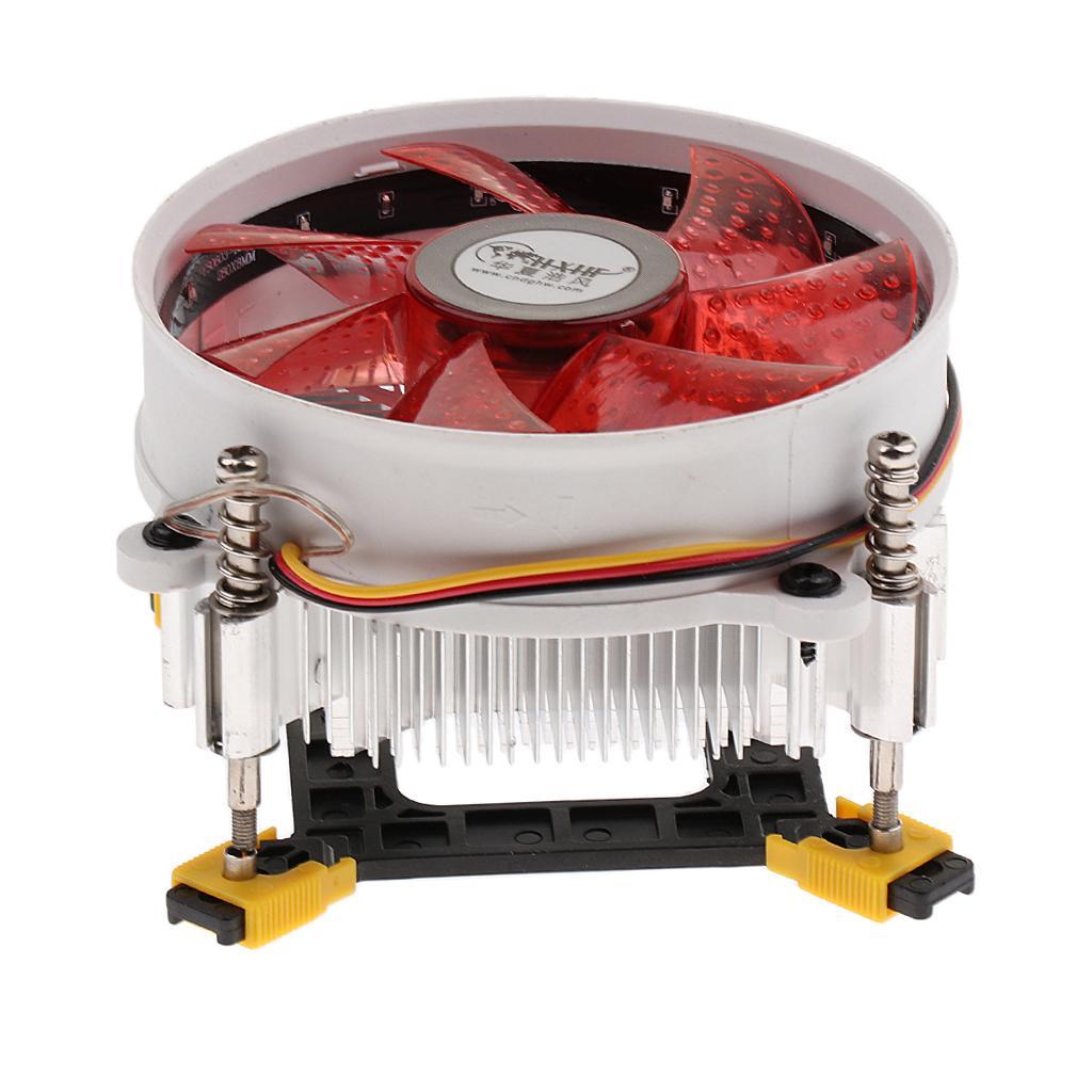 12V PC Cooled Fan 12cm CPU Cooler Heatsink for LGA 775 1151/1155/1155/1156