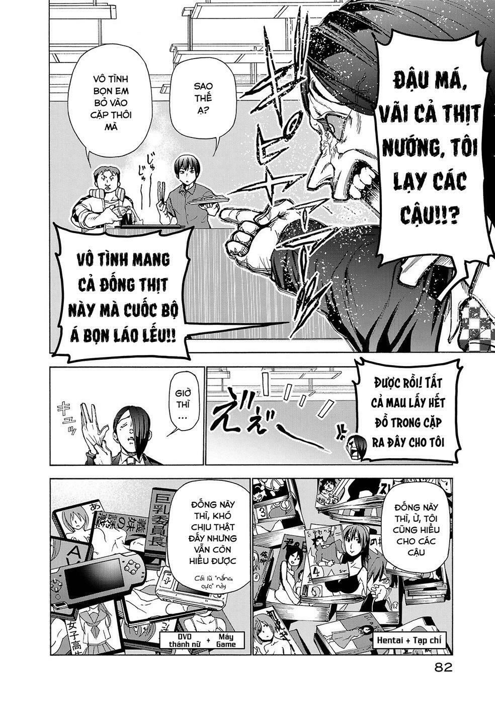 cô gái thích lặn - grand blue chapter 31 12