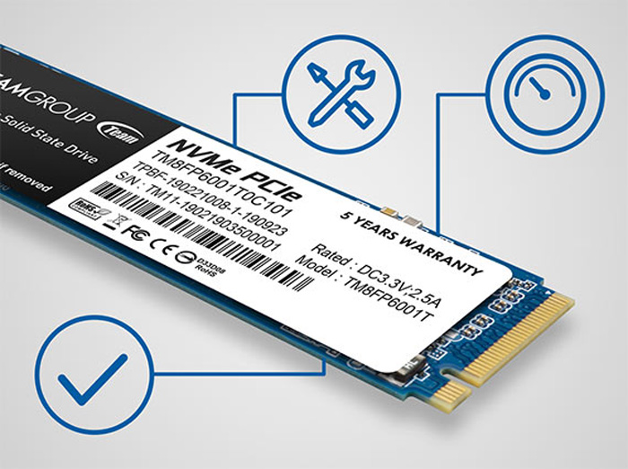 Ổ Cứng SSD TeamGroup 512G MP33 M.2 PCIe Gen3 x4 - ANPHATPC.COM.VN