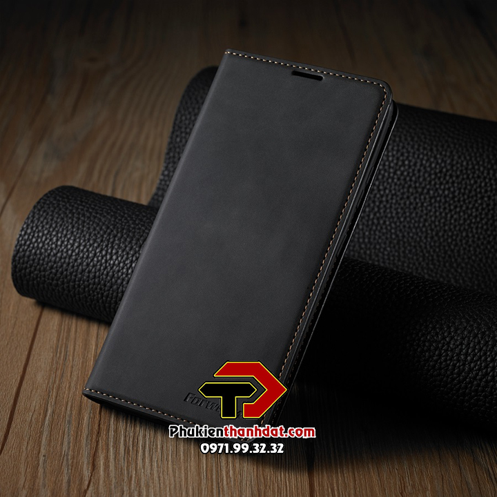 Bao da dạng ví dành cho SamSung Galaxy A73 5G chính hãng Forwenw hít nam châm, có ngăn đựng thẻ và tiền tiện lợi - Hàng chính hãng