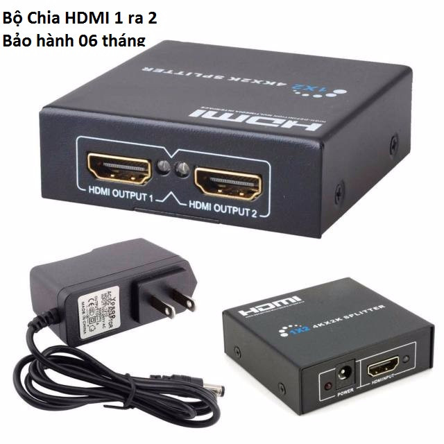 Hub Chia HDMI 1 RA 2 - HÀNG NHẬP KHẨU