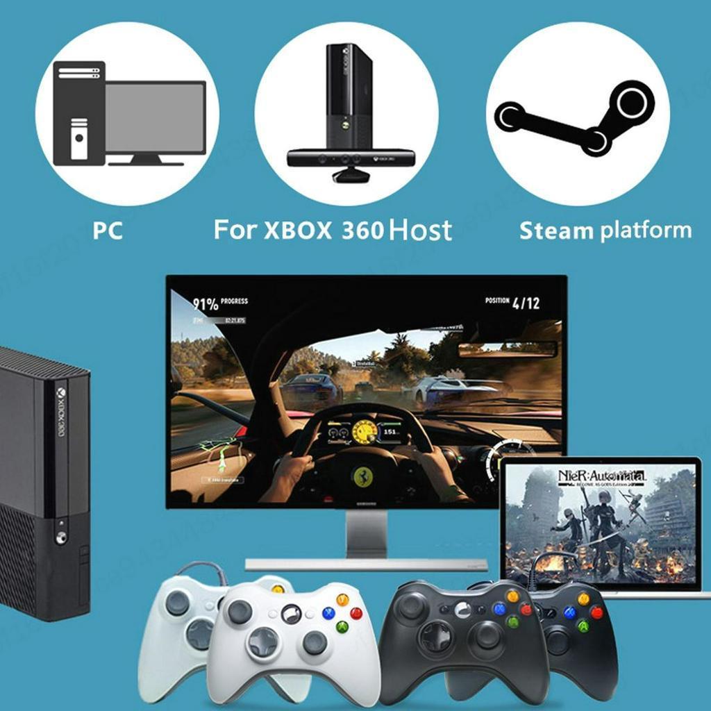 Tay Cầm Điều Khiển Chơi Game Bluetooth Không Dây Microsoft Xbox 360
