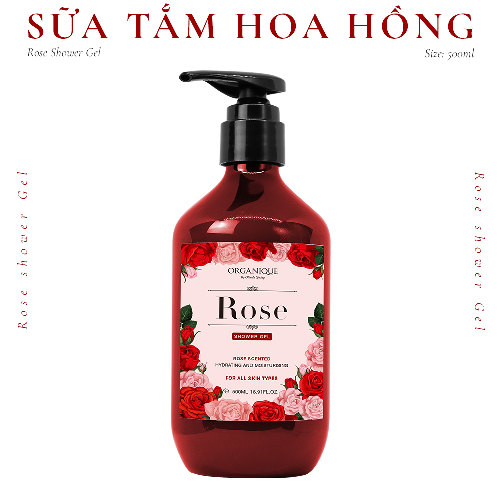 Sữa tắm hoa hồng - Rose Shower Gel 500ml