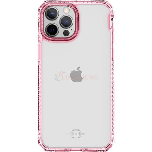 Ốp lưng chống sốc kháng khuẩn ITSKINS Hybrid Clear dành cho iPhone 13/13 Pro/13 Pro Max - Hàng chính hãng