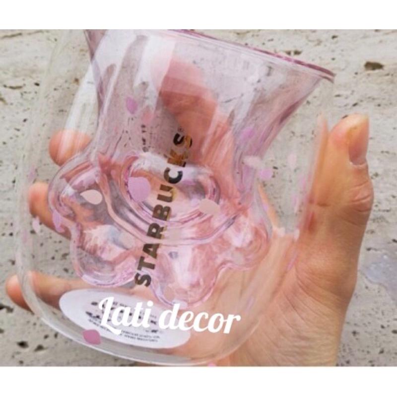 Cốc chân mèo dễ thương - Thuỷ tinh 2 lớp chịu nhiệt