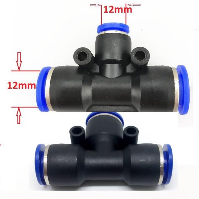 Cút nối ống chia 3 cho hệ thống phun sương khí 8mm
