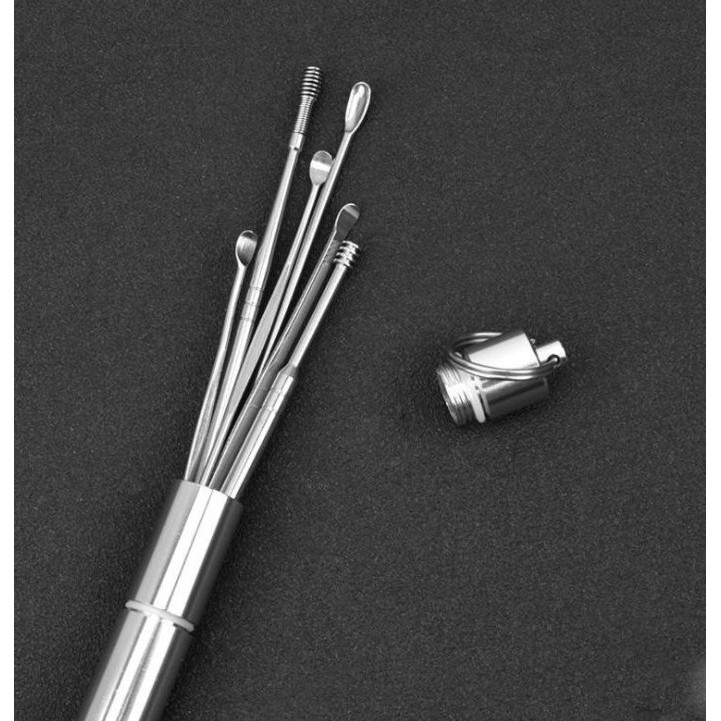 Bộ Lấy Ráy Tai 6 Món Kèm Hộp