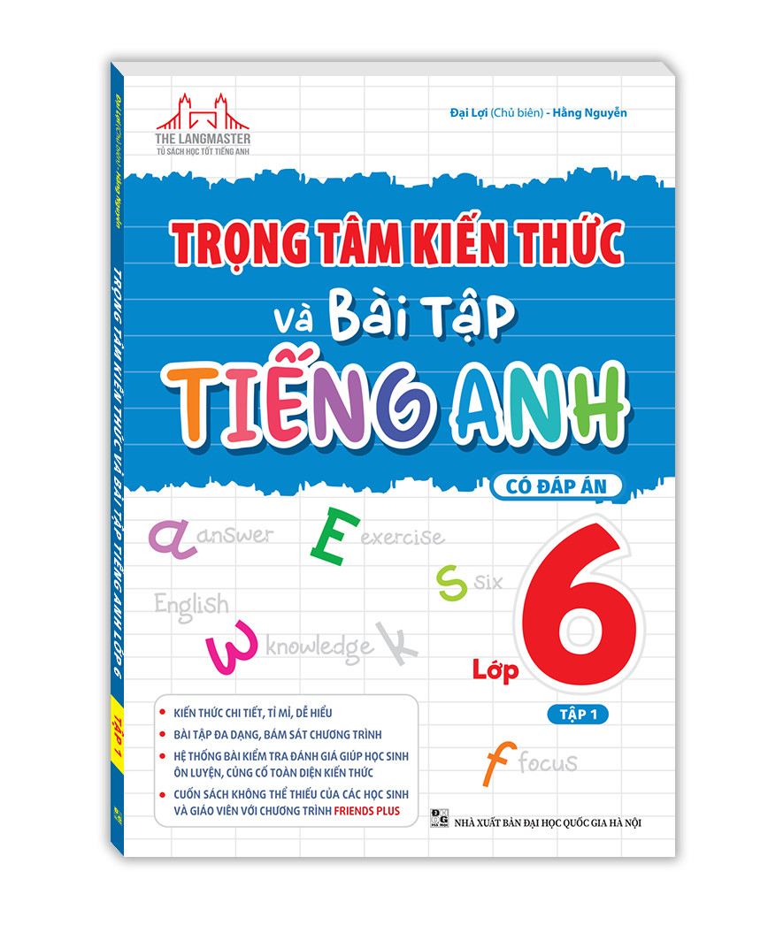 Trọng tâm kiến thức và bài tập tiếng anh lớp 6 tập 1