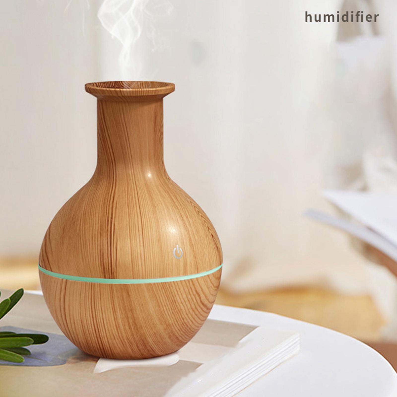 Round Diffuser Silent 130ml with LED Colorful Light  Humidifier