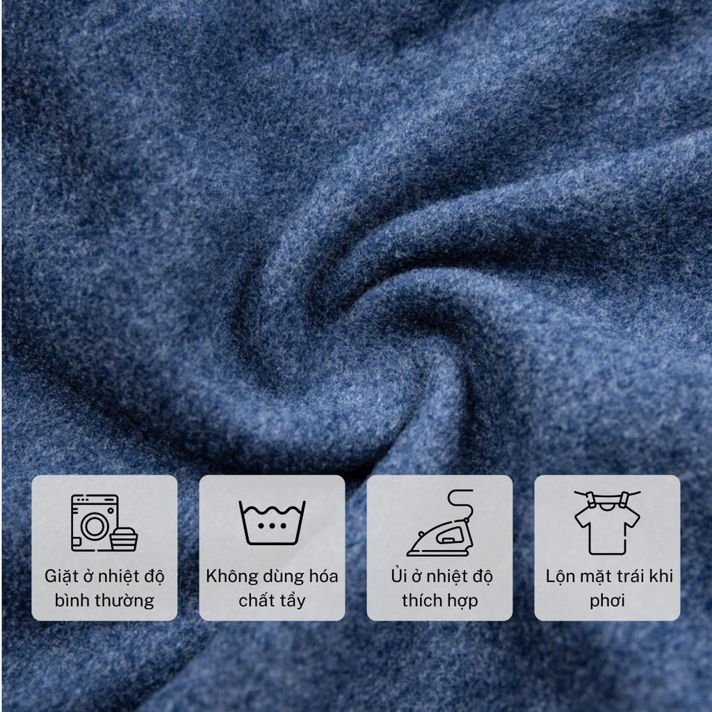 Bộ Quần Áo Nỉ Bông Nam CIZA Thể Thao Giữ Nhiệt Chất Dày Ấm Áp Trẻ Trung Năng Động size S M L XL ATDS02&amp;QDTS14