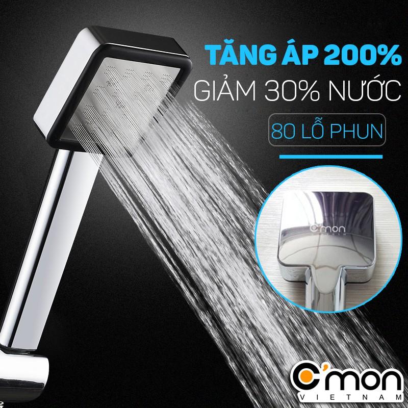 Bộ vòi sen tăng áp cao cấp giá rẻ CHUYÊN DÙNG CHO NƯỚC YẾU C'mon TS-06