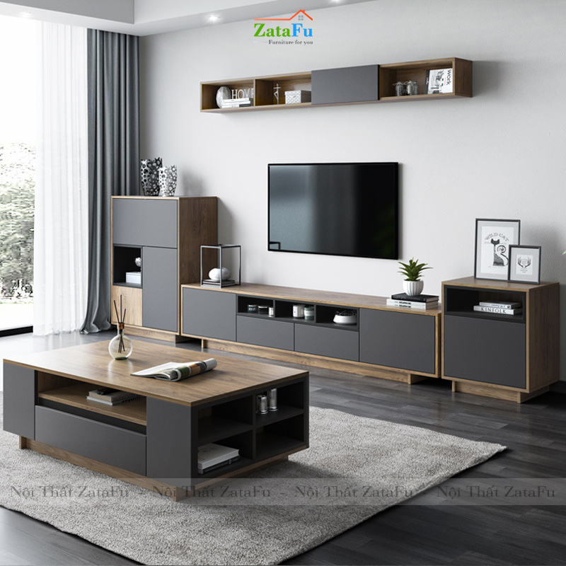 Bàn Sofa Phòng Khách Gỗ MDF Hiện Đại BSF-14