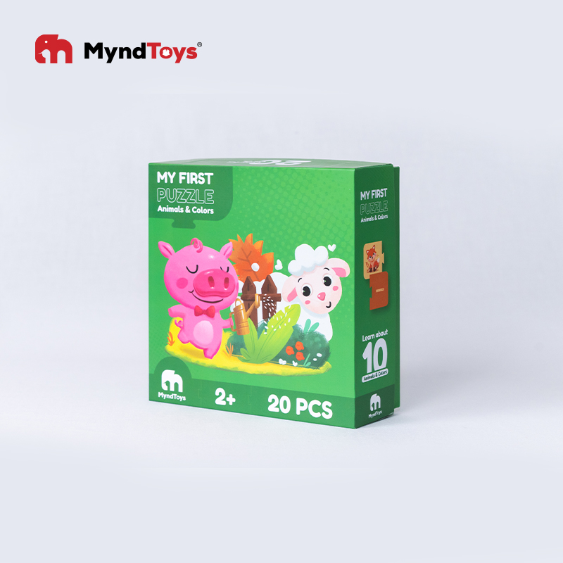 Đồ Chơi Xếp Hình Ghép Cặp MyndToys - My First Puzzle (Cho Bé Từ 2 Tuổi - Nhiều Chủ Đề)